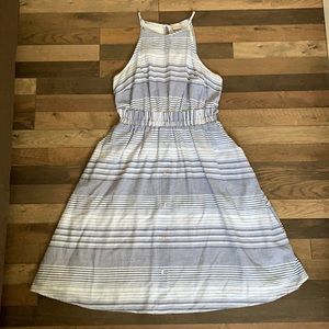 A New Day Stripped Midi Dress